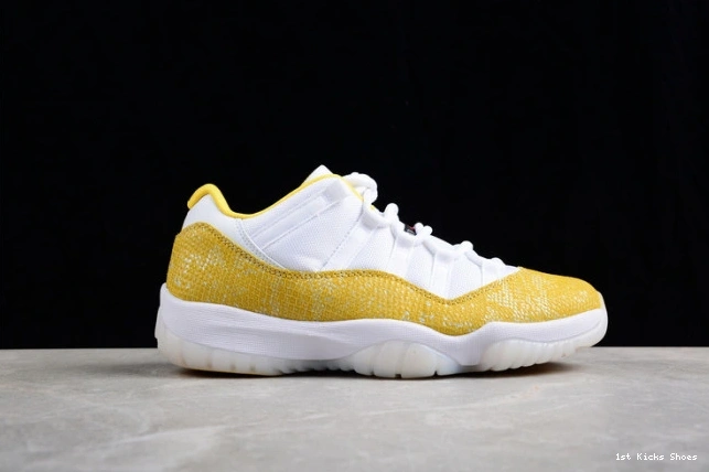 1st Kicks 1379 low air jordan snakeskin” 11 ah7860- GoodFit “yellow 1106